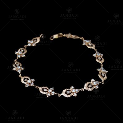 ROSE GOLD PLATED CZ BRACLETES
