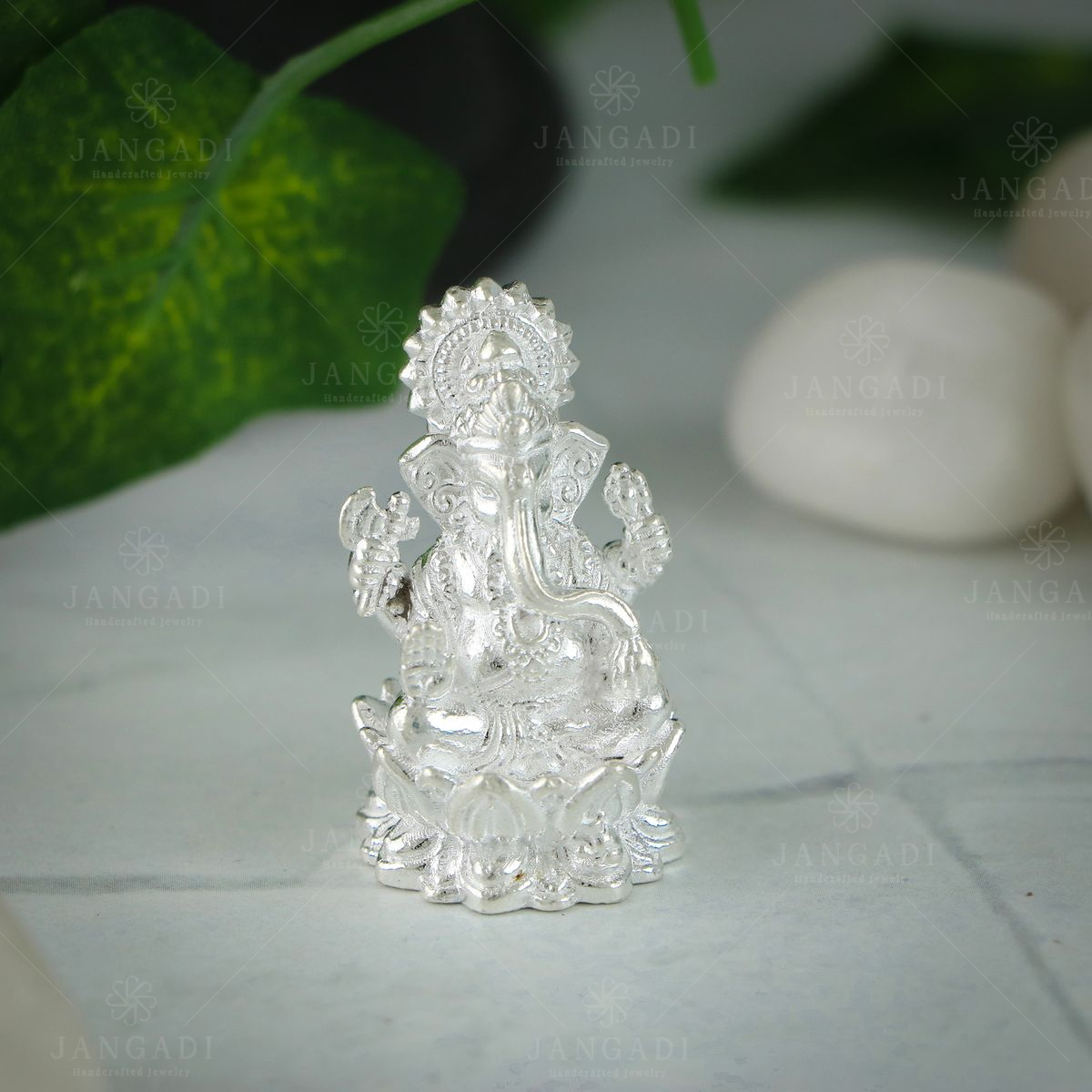 Buy Divine Lakshmi Antique Finish 925 Sterling Silver Idol by Mannash™  Jewellery