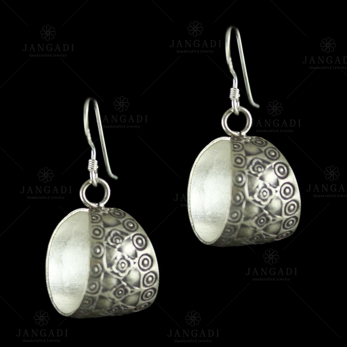 Buy Silver-Toned Earrings for Women by MATCHITT Online | Ajio.com
