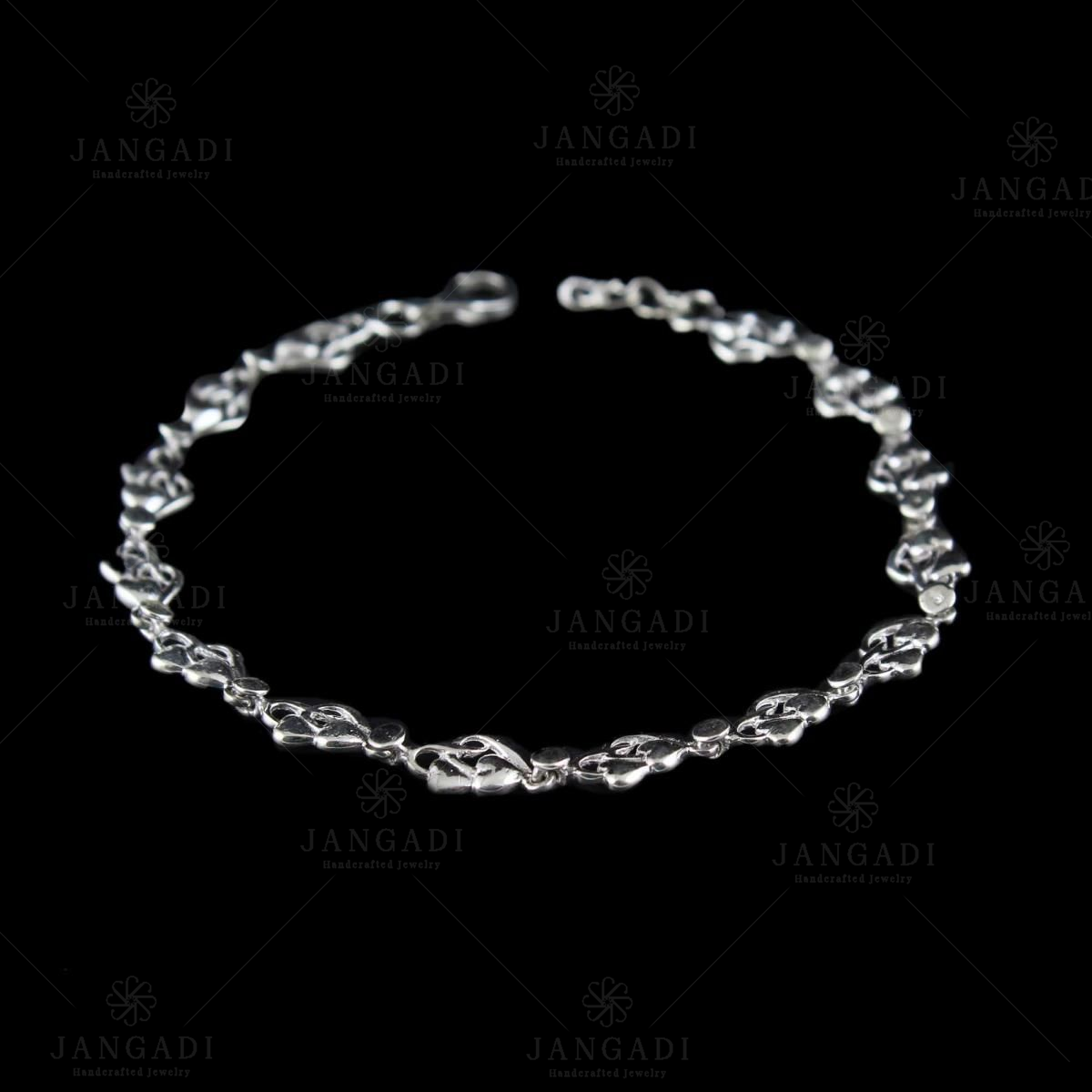 Silver Bangle Heavy And Strong For Women For Daily Wear - Silver Palace