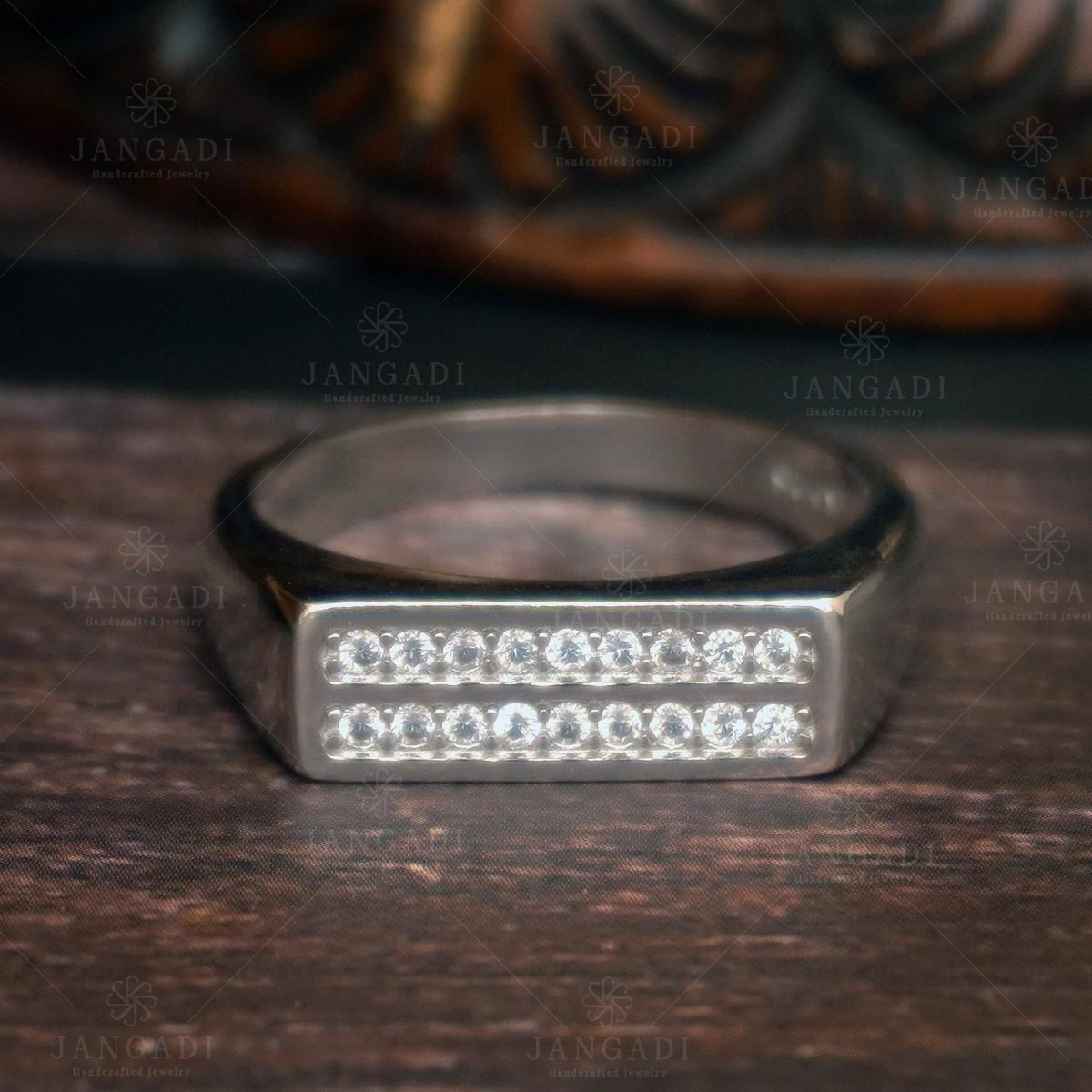 Male Modern 925 Sterling Silver Oxidized Band Thumb Ring For Men at Rs  100/gram in Jaipur