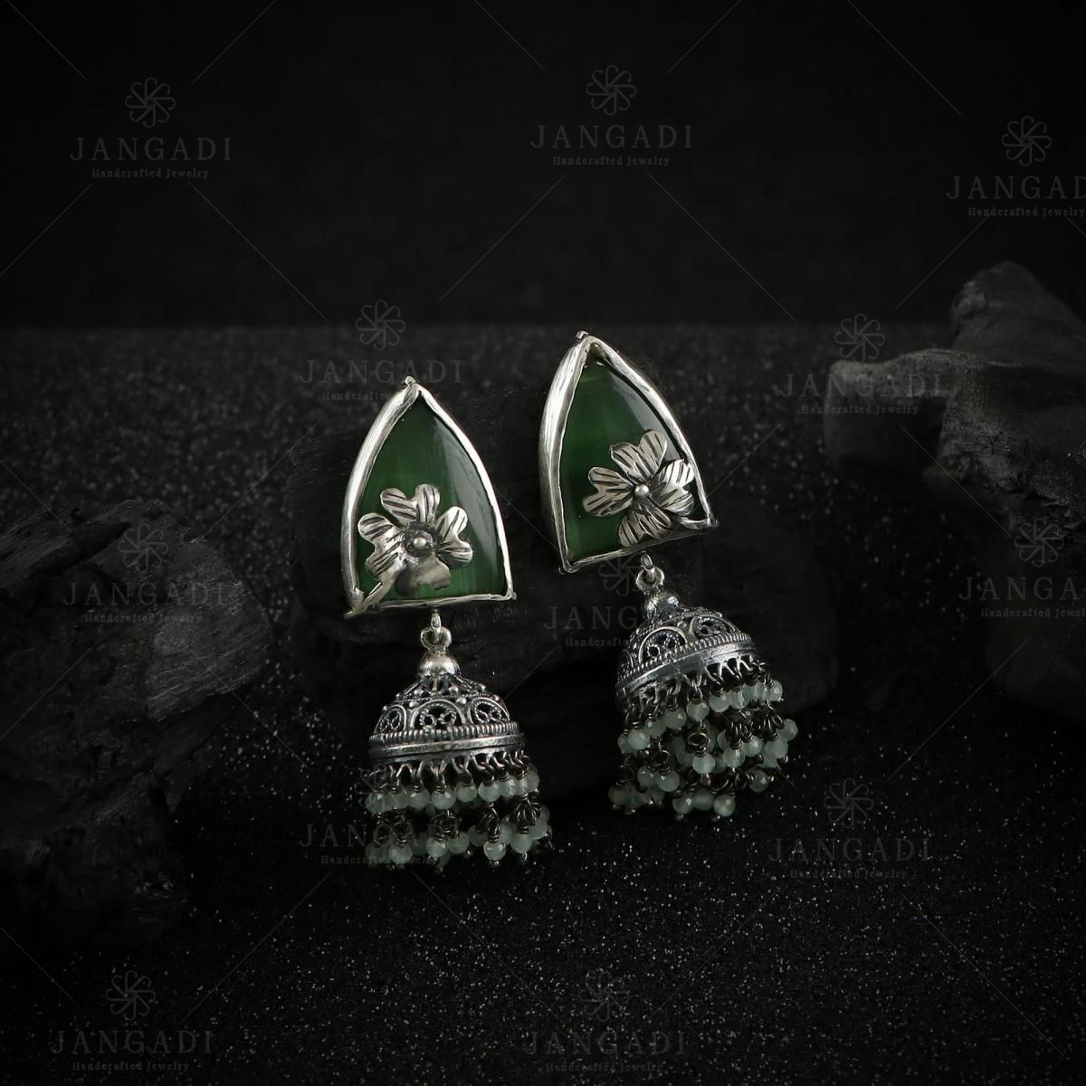 Update 264+ silver jhumka earrings latest