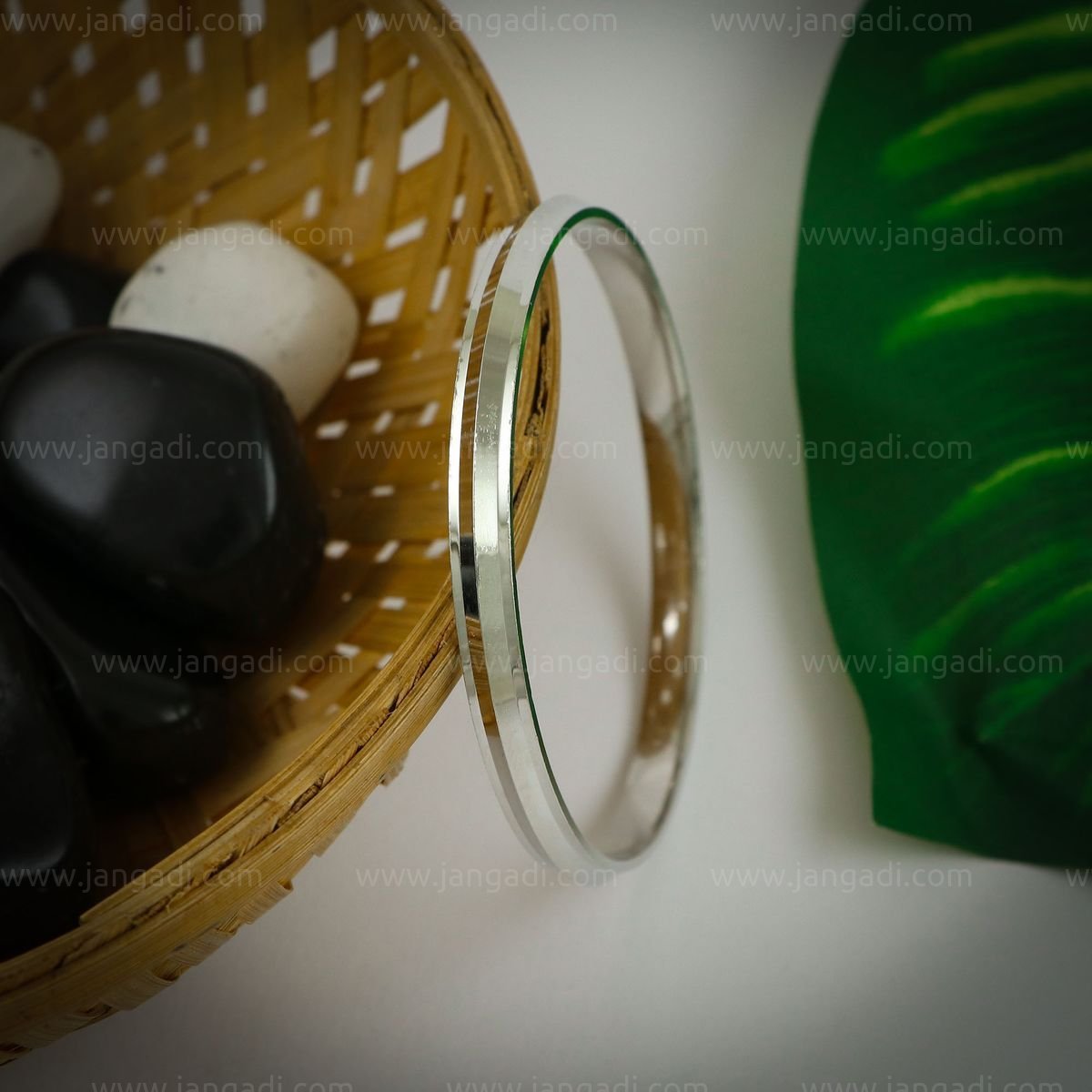 STERLING SILVER MENS PUNJABI KADA