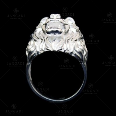 STERLING SILVER LION RINGS